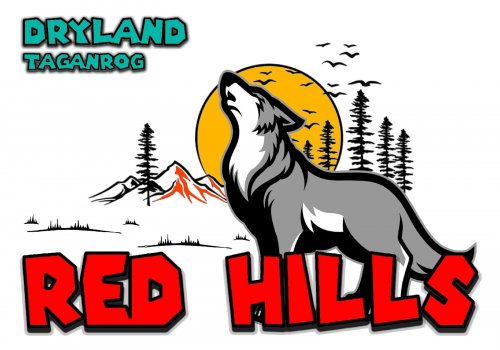 Логотип организации Драйленд "RED HILLS"
